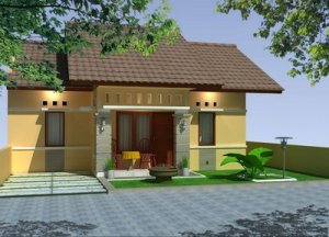 Desain Model Rumah Modern on Desain Eksterior Rumah Tropis Modern    Dewi Ayu Nilam K S Blog